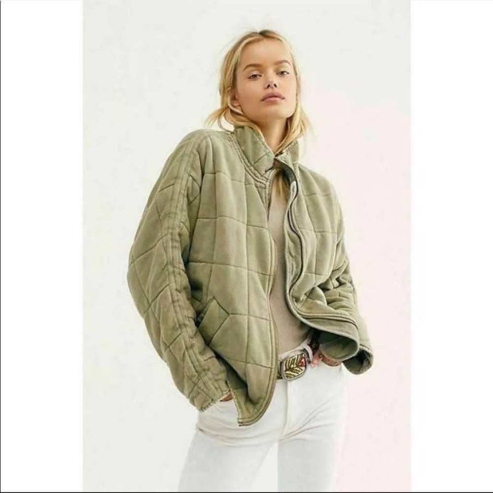 Dolman Sleeve Quilted Jacket
FREE PEOPLE